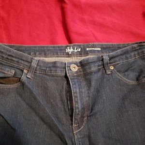 Style & Co boyfriend roll up jeans